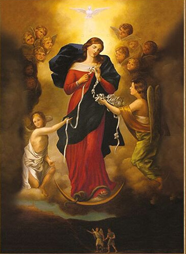 The Blessed Virgin of Untier of Knots The Blessed Virgin of Untier of Knots